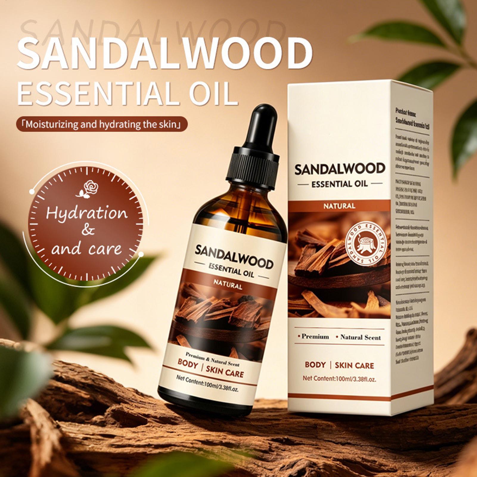 Home Fragrance Oil Diffuser - Sandalwood Fragrance Oil 100ml Natural Aromatherapy