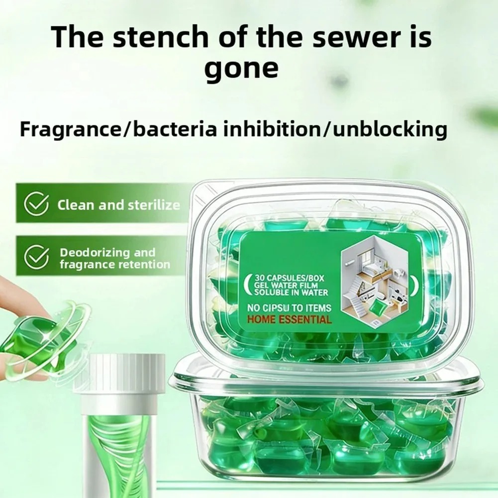 30PCS Odor Removal Sewer Clean - Gel Air Freshener review and price