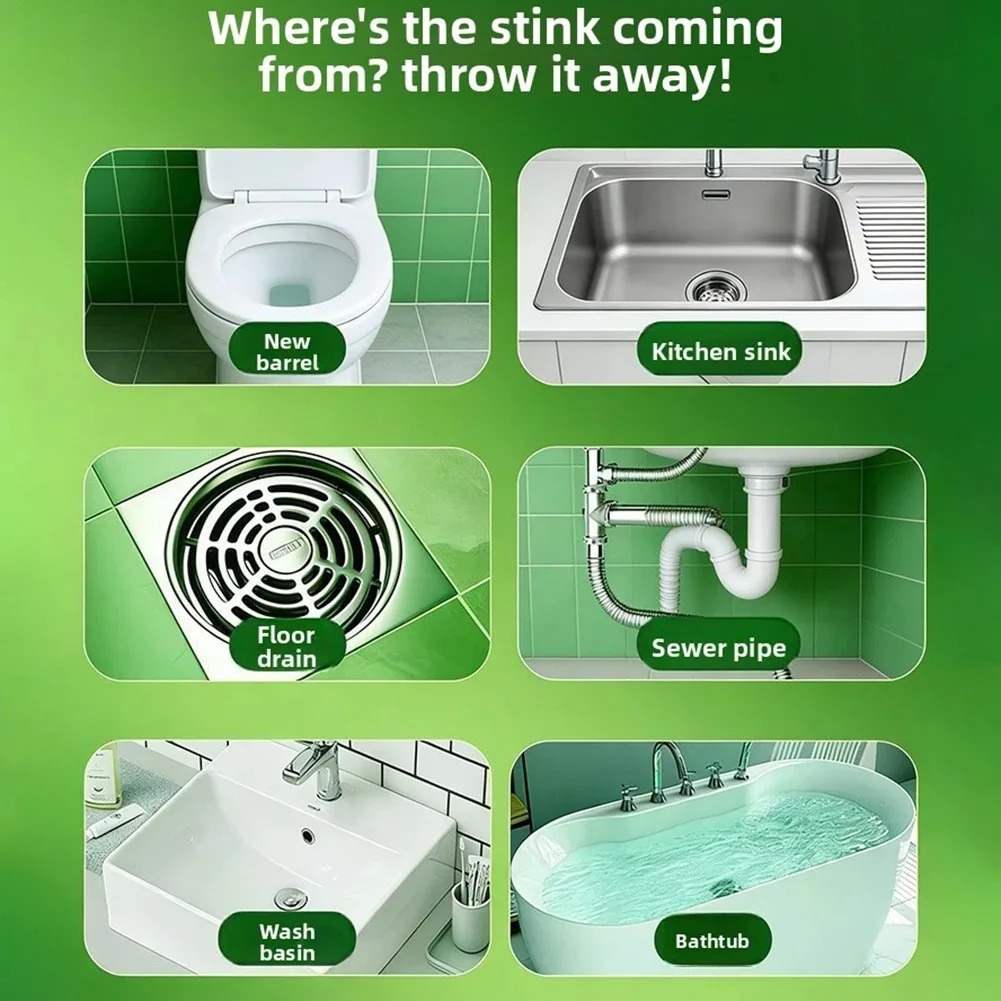 30PCS Odor Removal Sewer Clean - Gel Air Freshener review and price