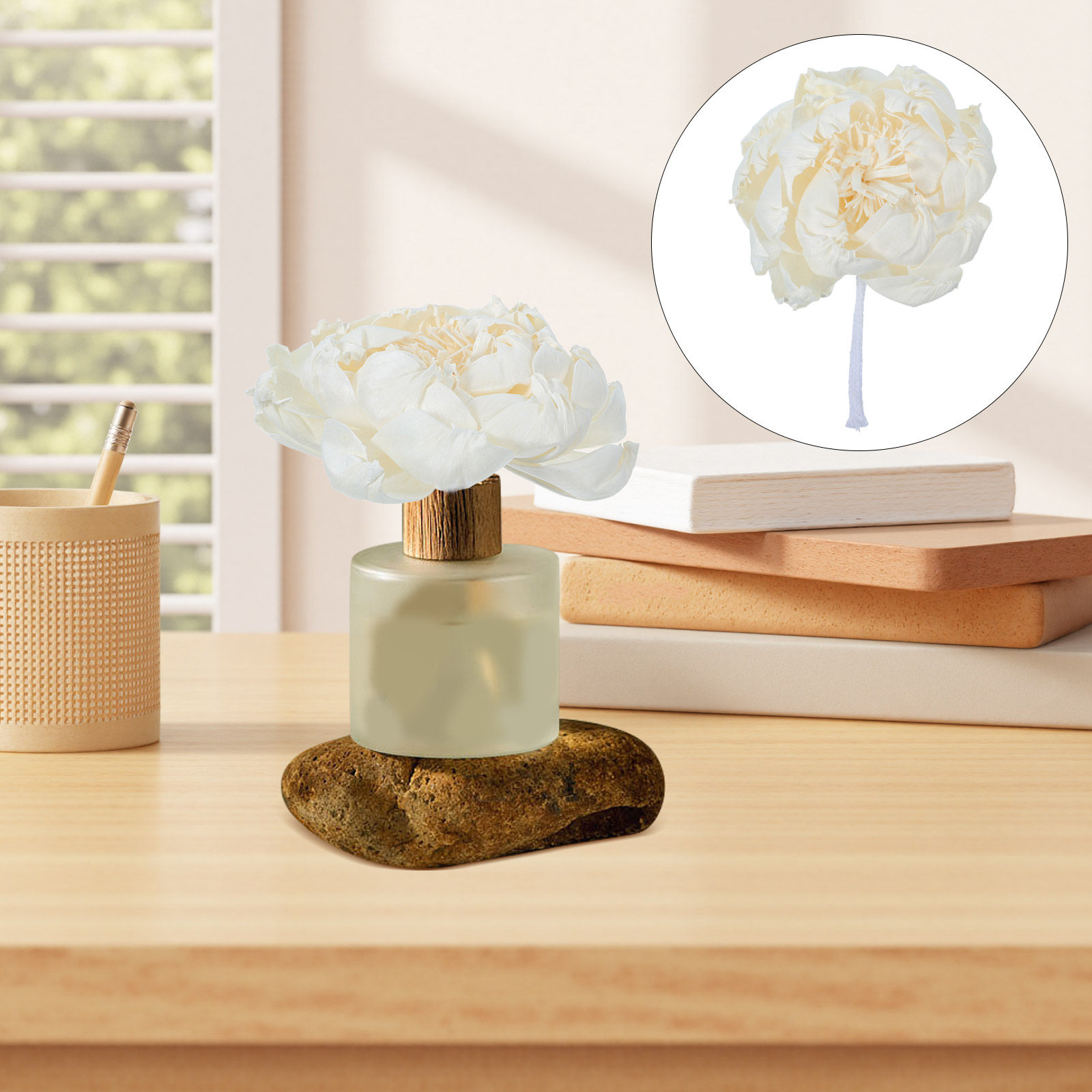 Peony Head Fragrance Diffuser  - Home Fragrance Oil Diffuser review and price