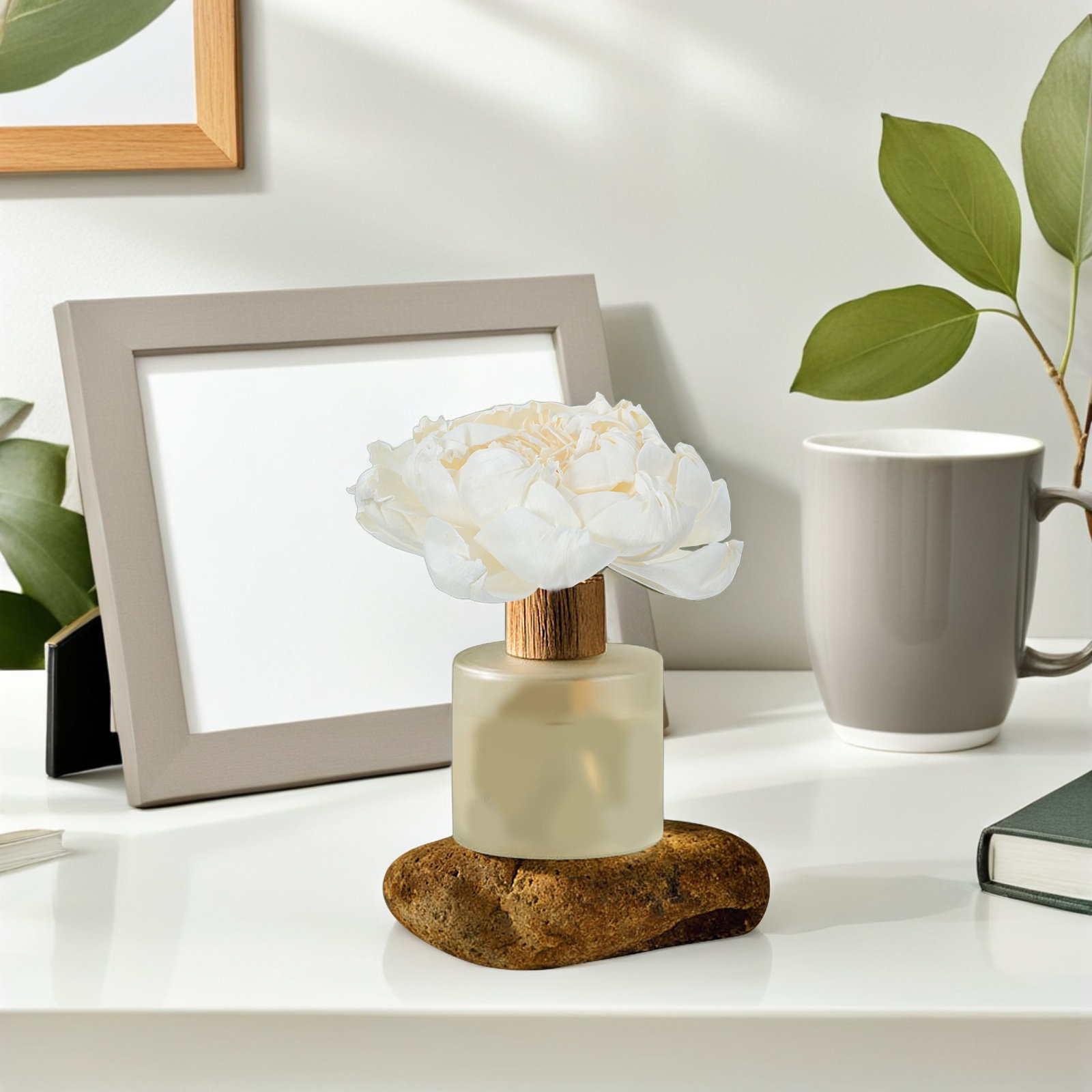 Peony Head Fragrance Diffuser  - Home Fragrance Oil Diffuser review and price