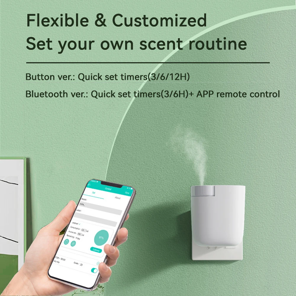 Bluetooth Control Aroma Diffus - Home Fragrance Aroma review and price