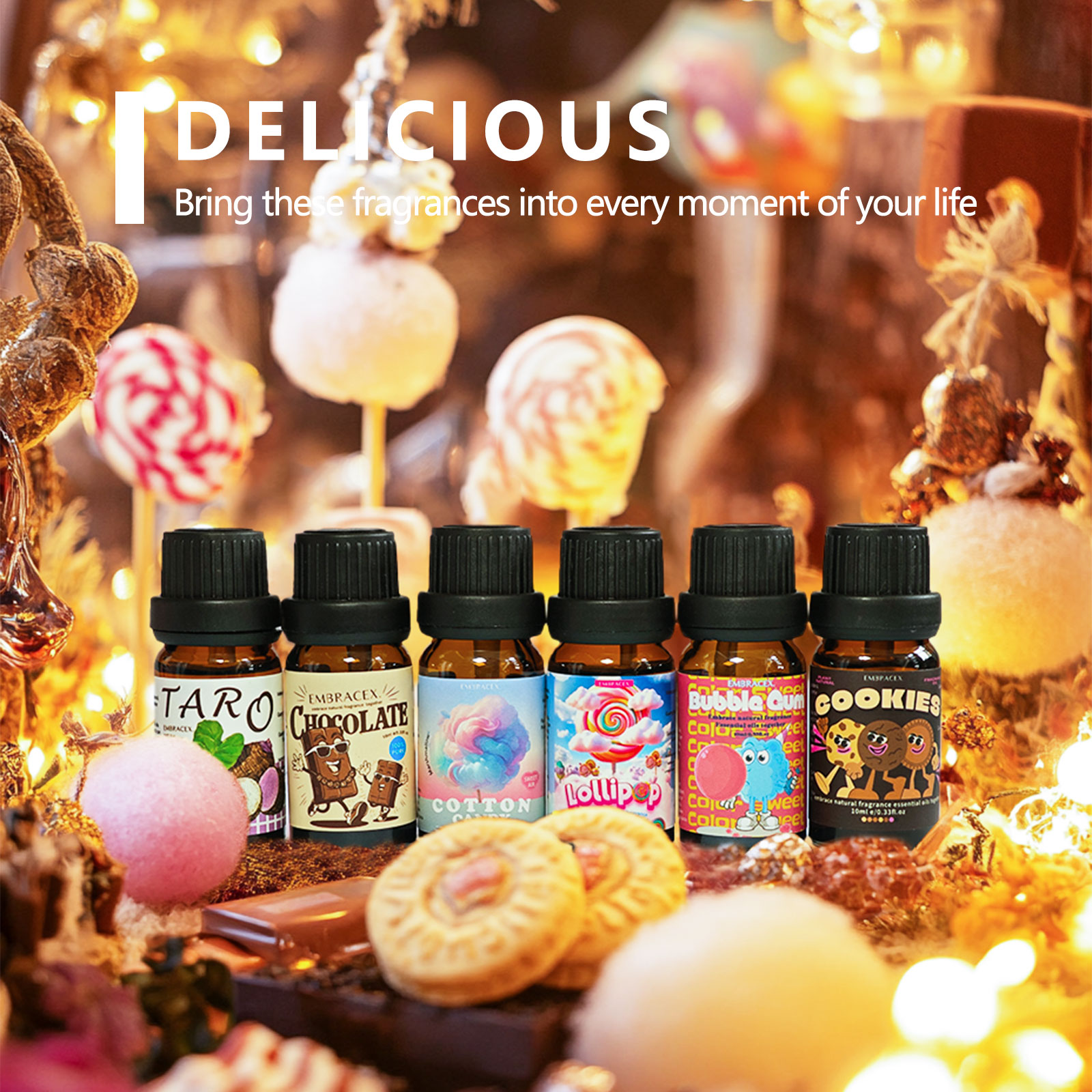 6PC/1Set Delicious Fragrance O - Home Fragrance Oil Diffuser review and price