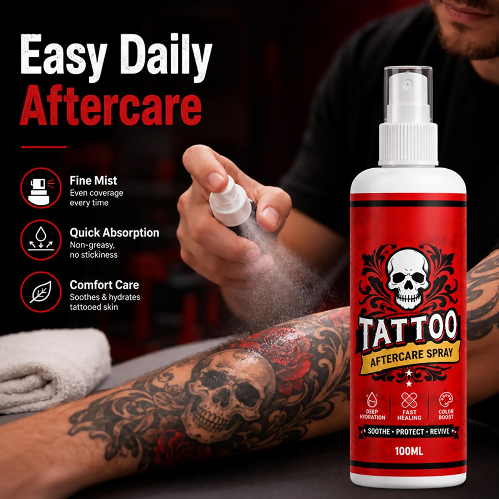 100ml Tattoo Aftercare Spray S - Room Spray Bottle review and price