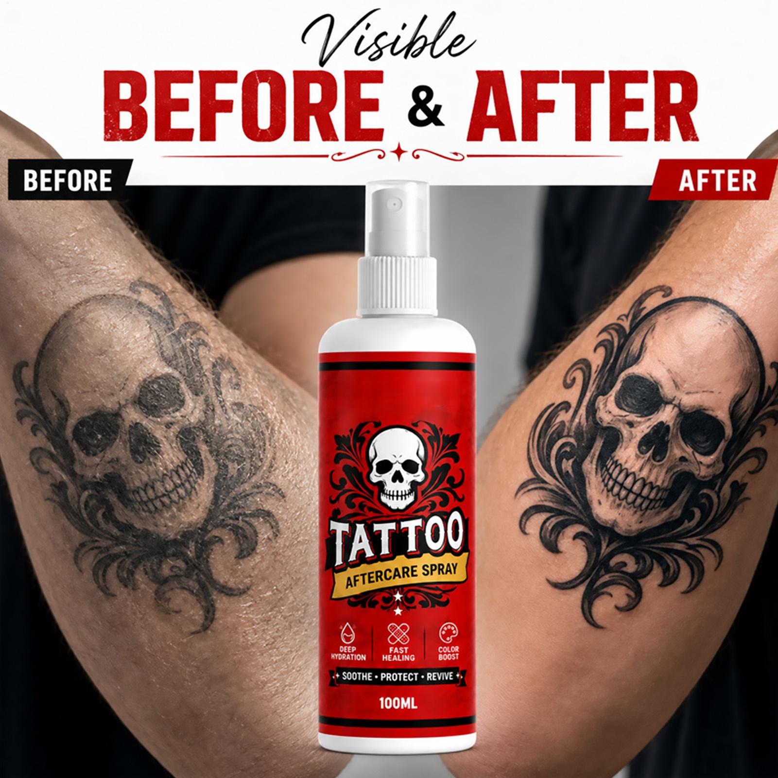 100ml Tattoo Aftercare Spray S - Room Spray Bottle review and price