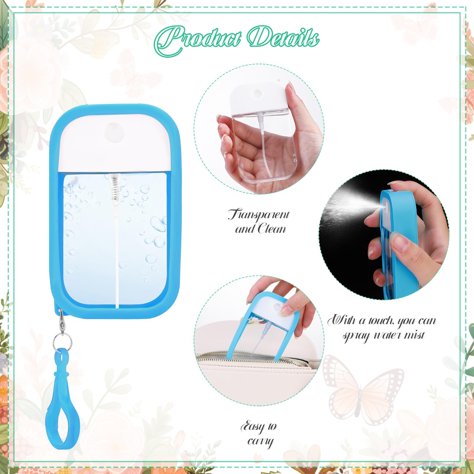 20-1PCS 50ml Card Spray Bottle - Room Spray Bottle review and price
