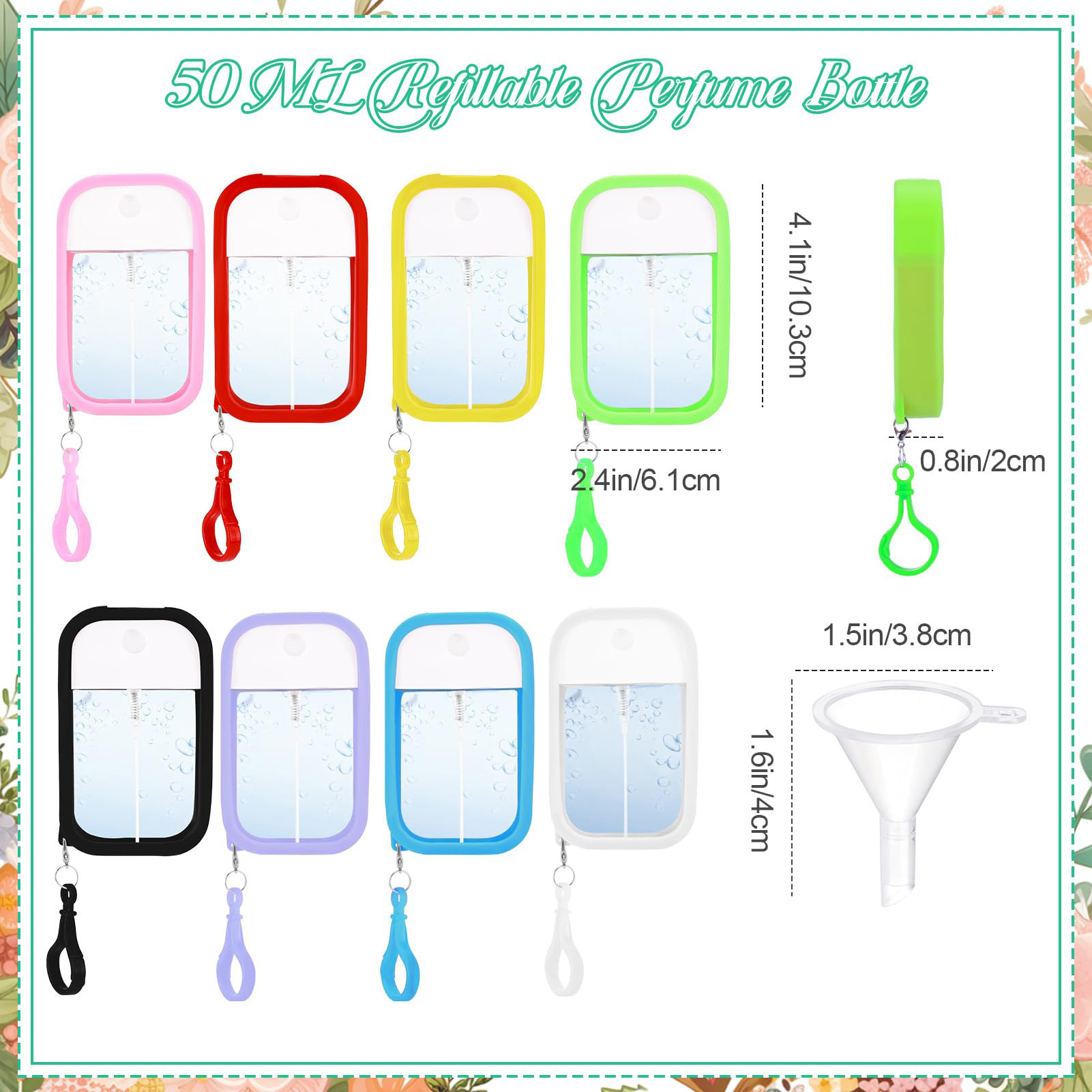 20-1PCS 50ml Card Spray Bottle - Room Spray Bottle review and price