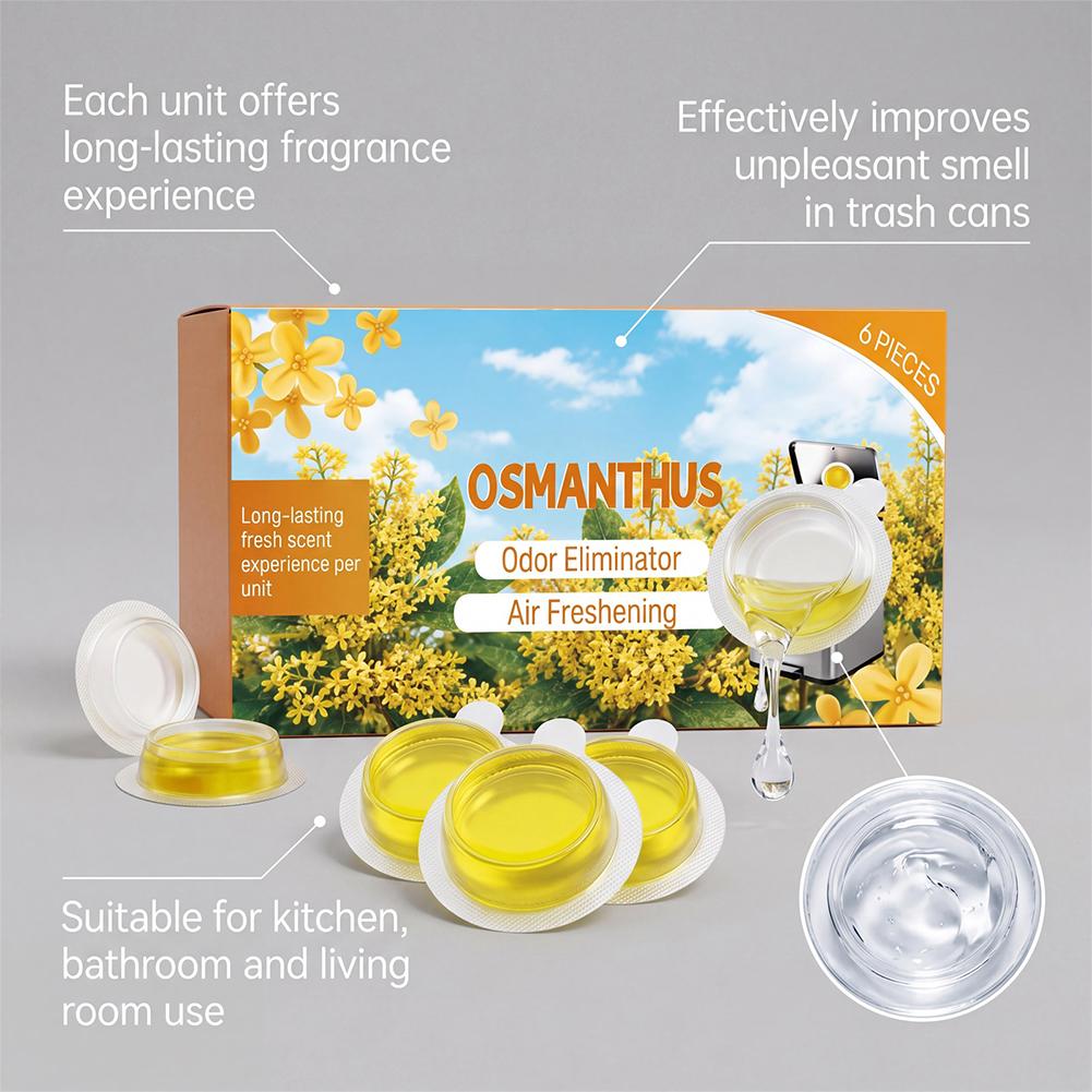 6 Pack Osmanthus Lavender Scen - Gel Air Freshener review and price